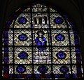 Stained-glass window of Saint-Piat in Chartres Cathedral