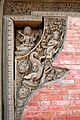 Carvings on the west side of the pagoda