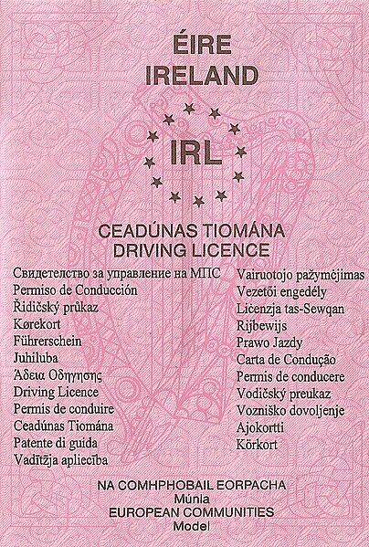 File:Irish Drivers Licence.jpg