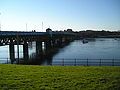 Jubilee Bridge, linking Barrow Island and Walney Island