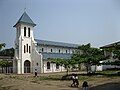 "Sacred Heart Church" in Vientiane.