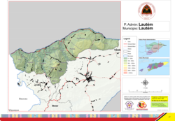 Official map of the Administrative post