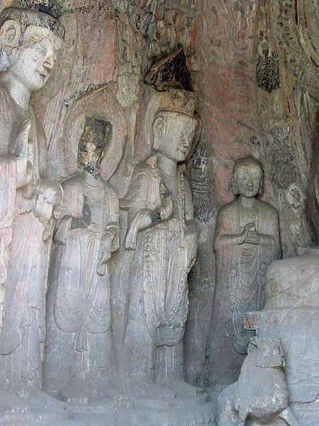 File:Longmen-binyang-middle-cave-south-wall.jpg