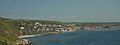 Mölle as seen from Kullaberg