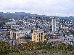 Skyline of Salgótarján