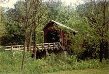 The Beanblossom Covered Bridge