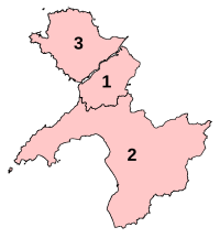 Parliamentary constituencies in Gwynedd 2010