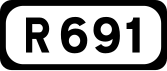 R691 road shield}}