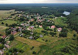 Aerial view of Kosobudz