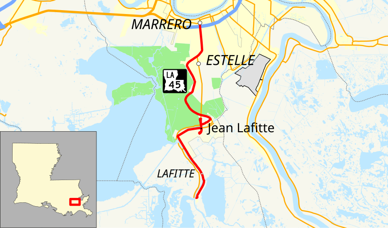 File:LA 45 map.svg