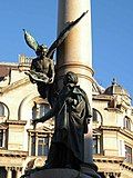 Adam Mickiewicz and the winged figure of Genius of Poetry