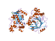 2ox0: Crystal structure of JMJD2A complexed with histone H3 peptide dimethylated at Lys9