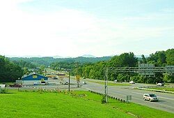 Oak Ridge Highway (Tennessee SR-62) in Solway