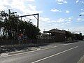 Former ground level station building and entrance to Platform 2, November 2007