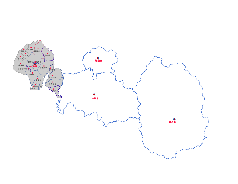 File:Taian county map.svg