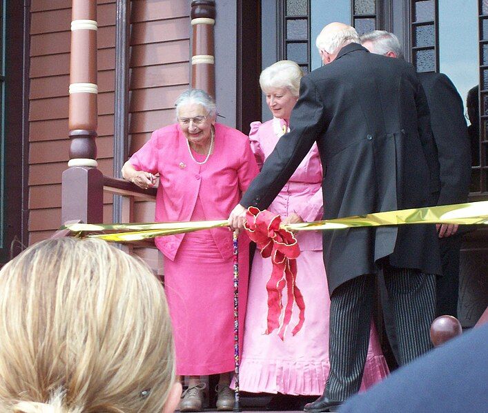 File:TimmHouseRededicationRibbonCutting.jpg