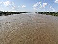 Vistula in Warsaw, Poland on May 21