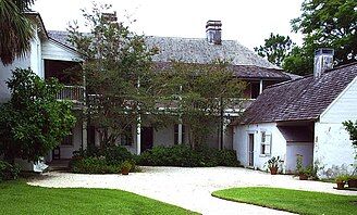 The Ximenez Fatio House Museum, St Augustine, FL.