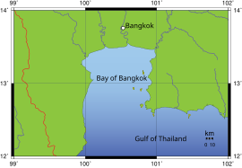 UTP/VTBU is located in Bay of Bangkok