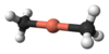 Dimethylcuprate anion from crystal structure