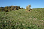 Heidengraben oppidum, rampart, Germany.[34]