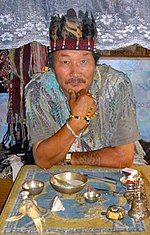 A shaman doctor of Kyzyl.