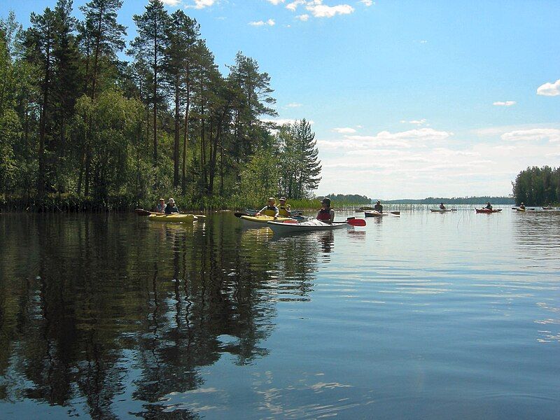 File:Lake Konnevesi Mustalahti.jpg