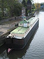 Marchienne-au-Pont (Belgium), the chapel-boat commonly called the boatmen church