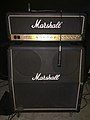 JCM 800 head and 4x12 cabinet.