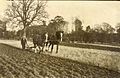 Ploughing estate fields at Nisbet House