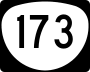 Oregon Route 173 marker