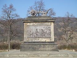 Royal field with the monument to Přemysl the Ploughman