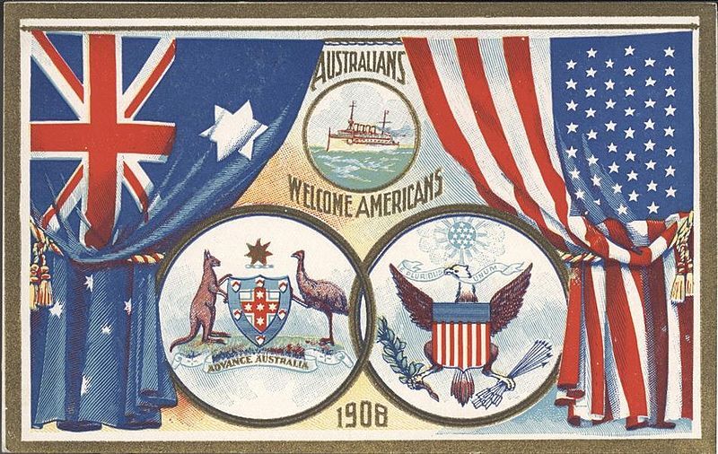 File:Postcard-Australians welcome Americans.jpg