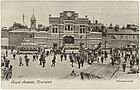 The completed gate in the early 20th century