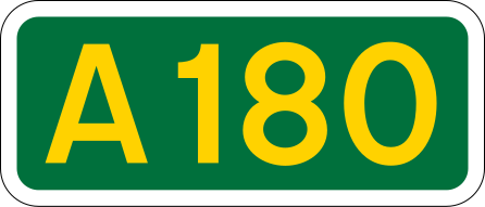 File:UK road A180.svg