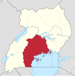 Central Region, Uganda is located in Uganda