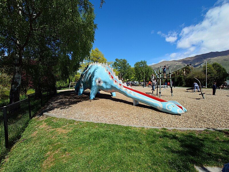 File:Wānaka Dinosaur Slide.jpg