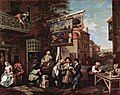 Wahlpropaganda, William Hogarth, 1754-1755