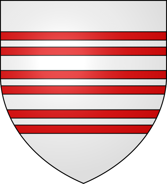 File:Blason-argent-3-jumelles-gueules.svg