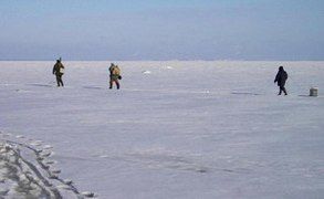 Fishermen on the Gulf of Finland