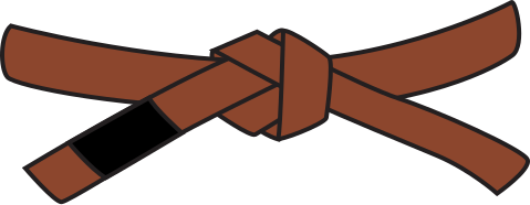 File:GJJ Brown Belt.svg