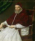 a portrait of Pope Gregory XIII by Lavinia Fontana, sixteenth century