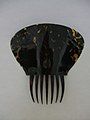 Victorian Comb made from tortoiseshell that women often wore during the Era.