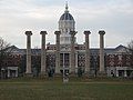 The Columns with Jesse Hall in the background