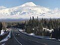 Mount Sanford from Tok Cutoff Highway