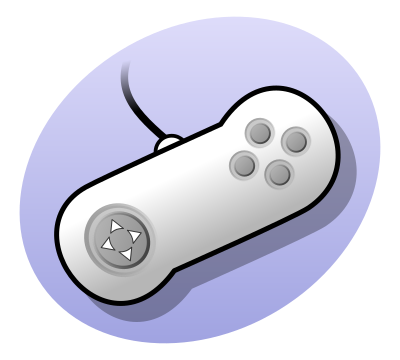 File:P videogame controller.svg