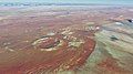 Image of Roter Kamm crater at 14 000ft facing west; screen capture taken within Microsoft Flight Simulator