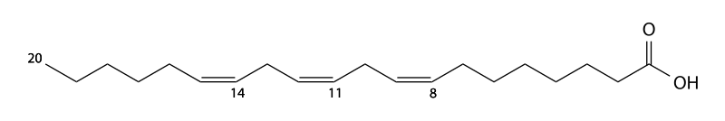 File:Dihomo-gamma-linolenic acid.svg