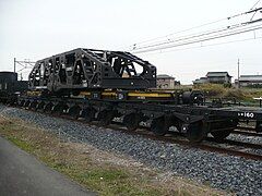 Empty japanese wagon.