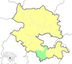 Location of Garliava Eldership